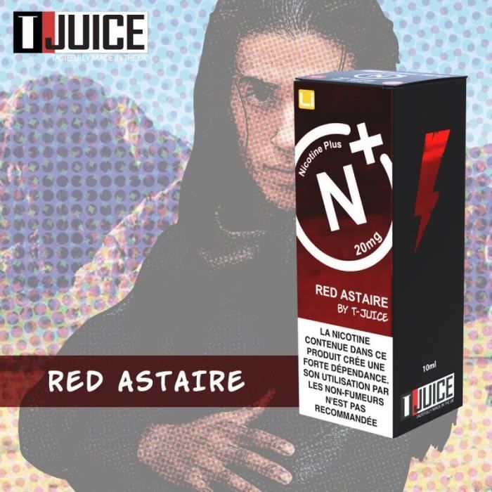 Red Astaire Sel de Nicotine 20mg T-Juice - AMAVAPE