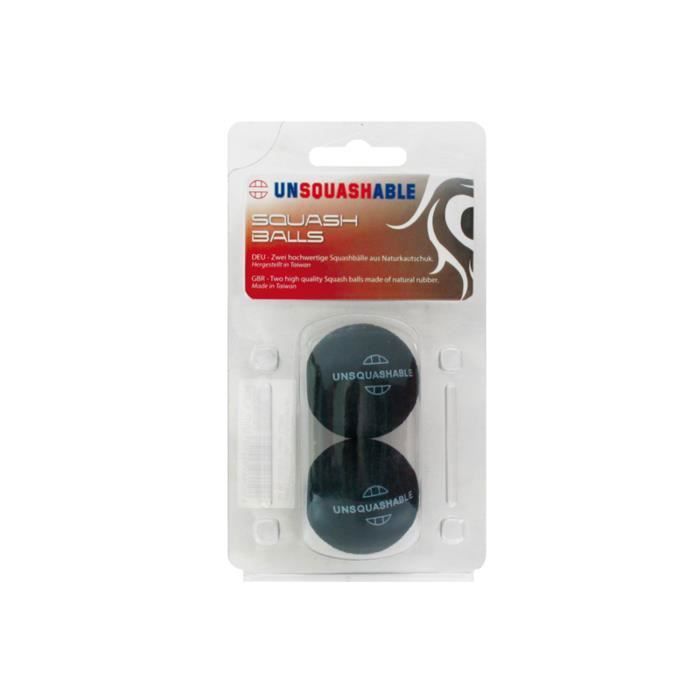 Unsquashable 382213, Double point jaune, Noir, Ampoule