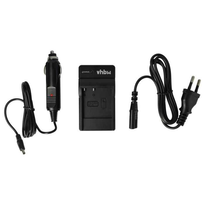 vhbw Chargeur de batterie compatible avec Kodak Pixpro AZ362 Astro Zoom, AZ365, AZ421, AZ501 batterie appareil photo digital, DSLR,