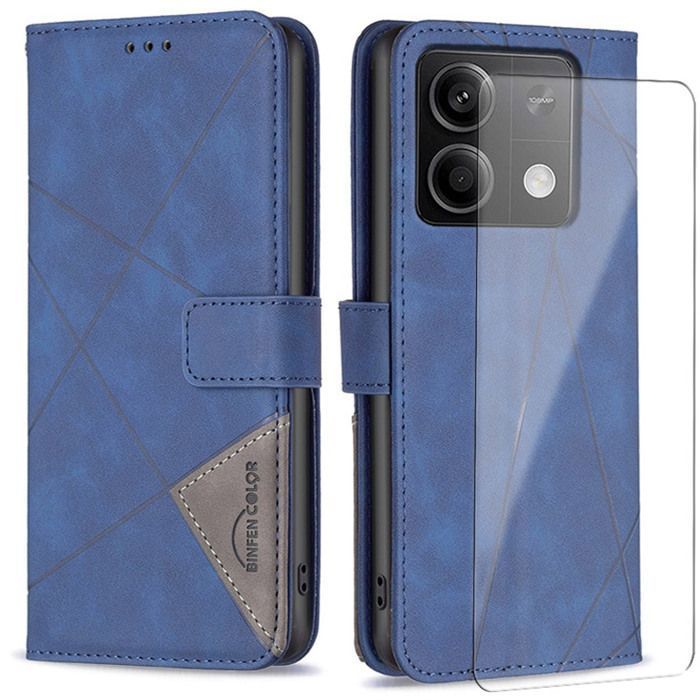 Coque Portefeuille Complète Pour Xiaomi 13 Lite 5G + Verre Trempé - Neuf - Housse De Protection