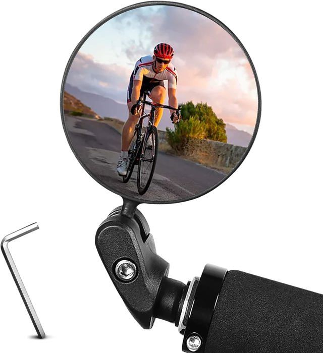 Yasoe Rétroviseur Vélo De Montagne HD 360° Réglable - Guidon Pliant Accessoire Cyclisme