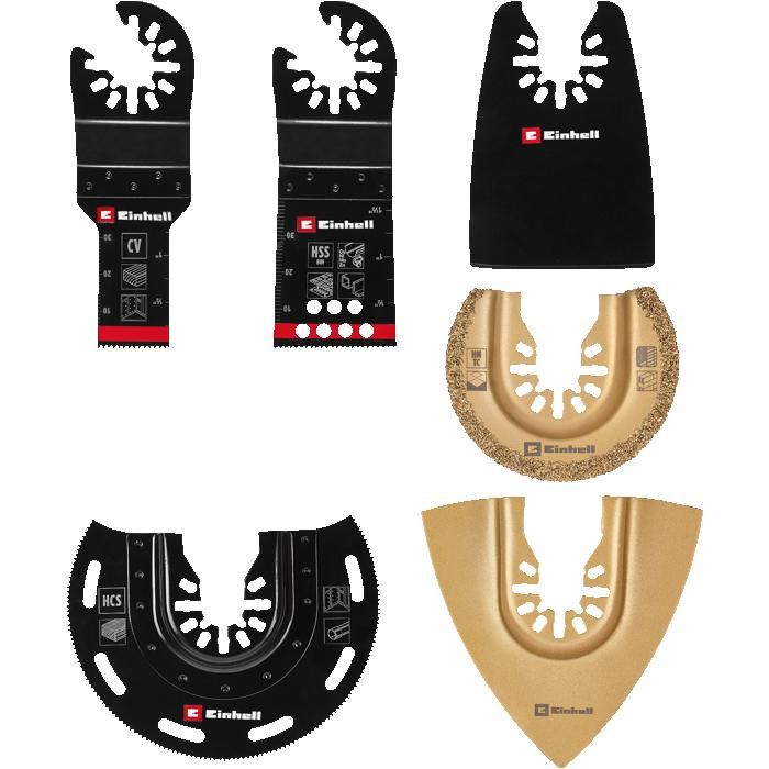 Coffret d'accessoires pour outils 6 pièces - vue 2