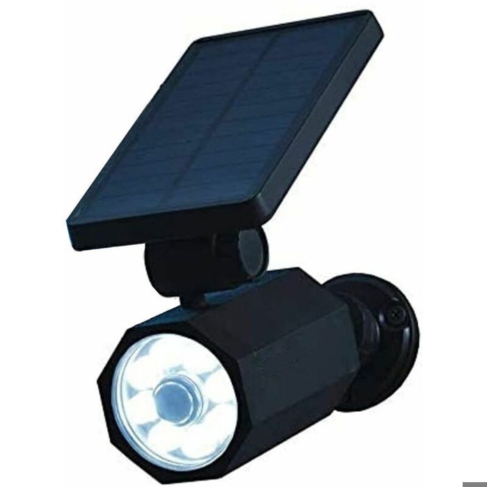 Phare LED à énergie Solaire, Lampe Rotative à 360 Degrés, Décoration De Cour, étanche, Tour Fumée, Statue Lumières Pour Extérieur, Jardin, Allée, Terrasse