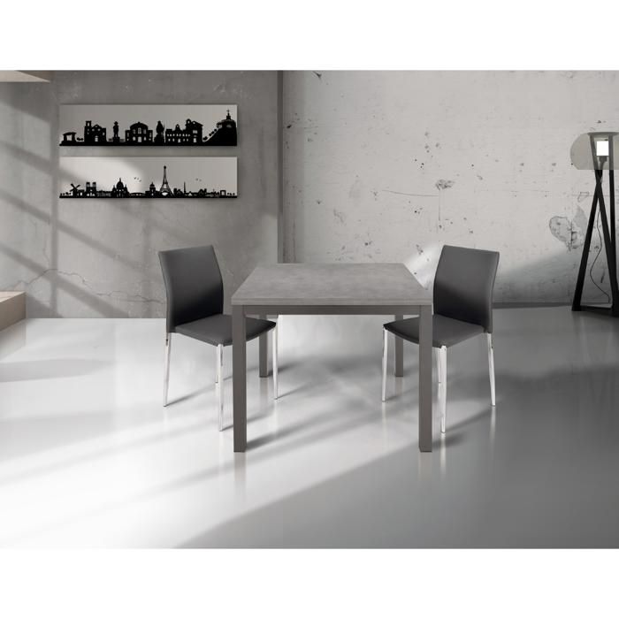 Table Carre Extensible 90x90