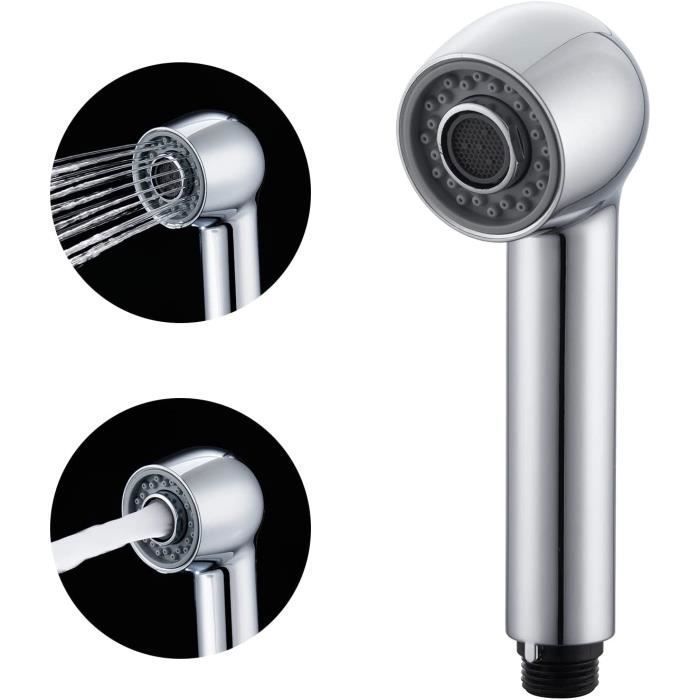 Douchette Evier Cuisine Avec 2 Jets, Robinet Cuisine Douchette Remplacement Avec Mousseurs Economiseurs Eau Douchette Cuisine Pour Robinet 96545512