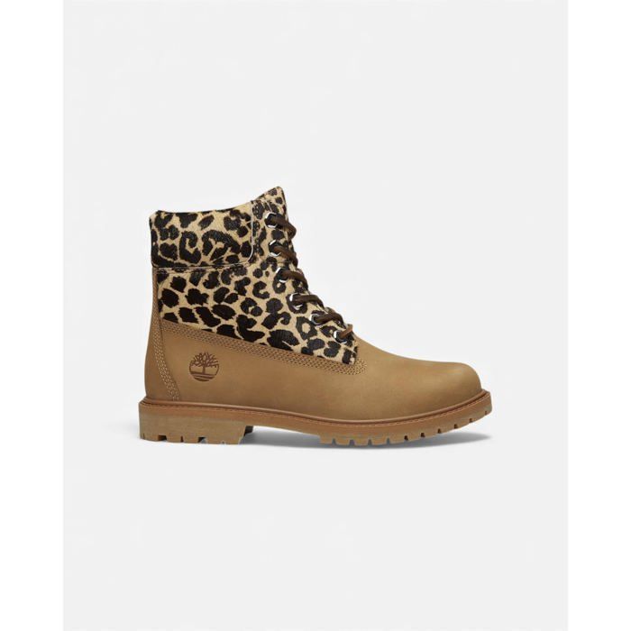 Timberland Timberland Leopard 6-Inch Premium (Womens)
