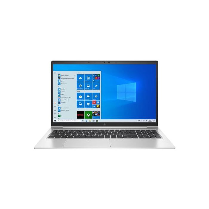 Ordinateur Portable HP EliteBook 855 G8 15.6 Ryzen 3 5400U 16GB 256GB NVMe W11 Pro Web Clavier US UK Etat correct reconditionne - Hewlett packard