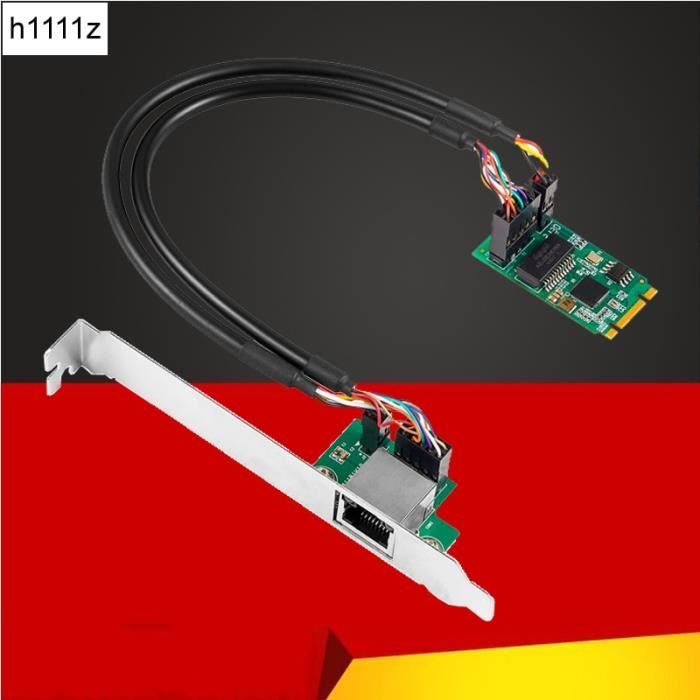Carte Réseau 2.5G PCI-E Vers RJ45 – Vitesse 2500 Mbps – Puce RTL8125B – Pour PC Gaming, Bureautique – Installation Facile - 5