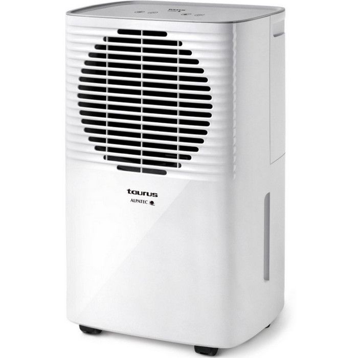 Déshumidificateur Taurus Alpatec Pleasant de 210W, 2 vitesses, réservoir 12L/24h, pour surface max 25 m², minuterie