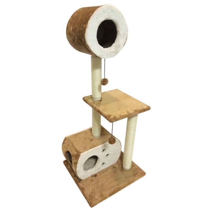 Animalis Arbre A Chat Noisette Marron Cdiscount Animalerie Animalis Arbre A Chat Noisette Marron Cdiscount Animalerie