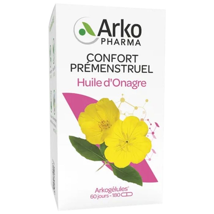 Meilleurs prix pour Arkopharma Arkogélules Huile d'Onagre - Confort Prémenstruel - 180 Gélules