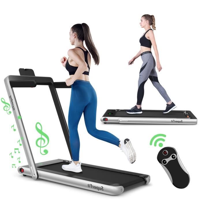 Tapis De Marche Superun - Moteur 2.5HP, Vitesse 1-6 Km/h, Capacité 136kg - Compact, App Connectée, Pour Bureau Ou Maison