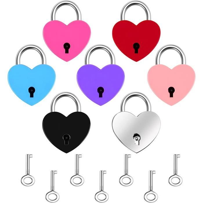 Lot De 3 Mini Serrures à Bagages - Cadenas De Sécurité Pour Valise - Neuf