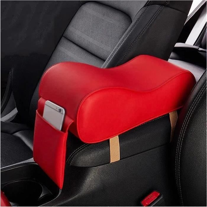 Coussin Rehausseur D'accoudoir Jamgeery - Cuir Synthétique Avec Rangement - Pour Console Centrale