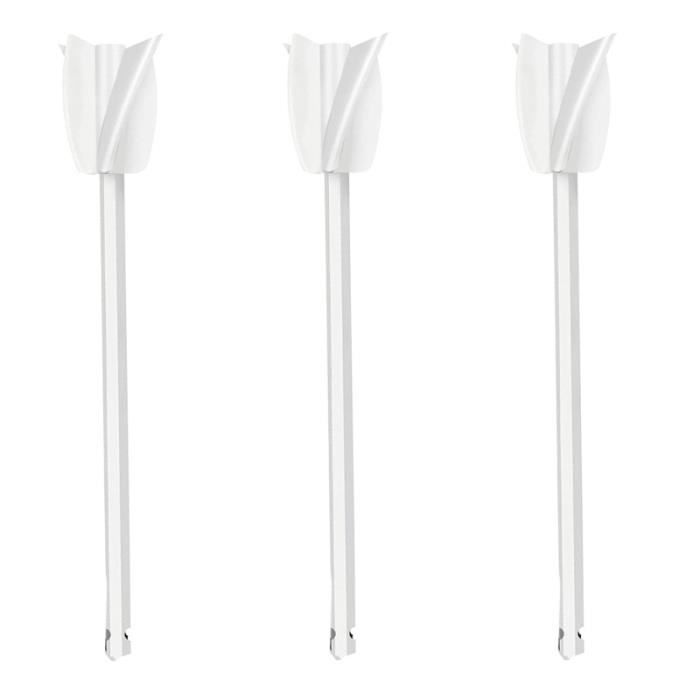 Lot de 6 agitateurs à cocktail - Bâtonnets mélangeurs à cocktail - Cuillère pour la maison, le bar, le jus, la crème glacée