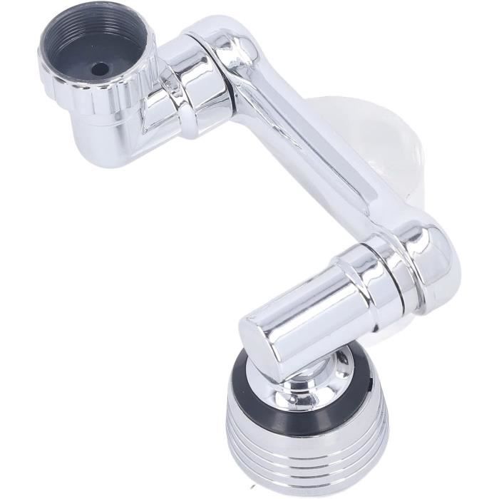 Rallonge de robinet pivotante universelle à 1080°, aérateur de robinet de  lavabo multifonctionnel, résistant aux éclaboussures - Cdiscount Bricolage