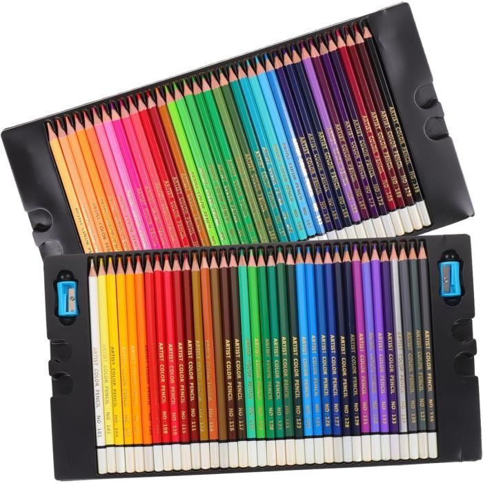 1 Set 72 Couleurs Peinture Ensemble Crayons En Bois Coffrets Crayons De  Couleur Pour Adulte Coloriage Artiste Dessin Crayons[u4069] - Cdiscount  Beaux-Arts et Loisirs créatifs