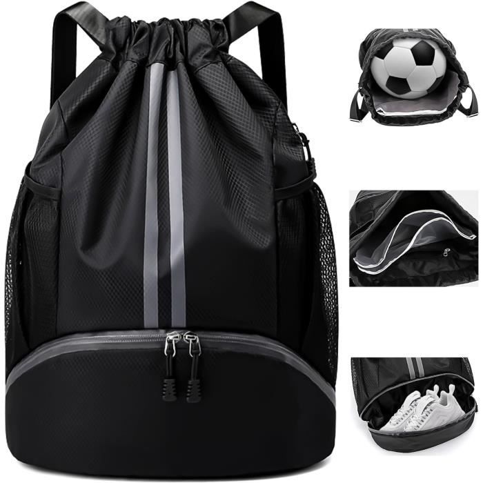 Sac à Dos de Sport - Tendance - Noir - Étanche - Grande capacité - Multi-poches