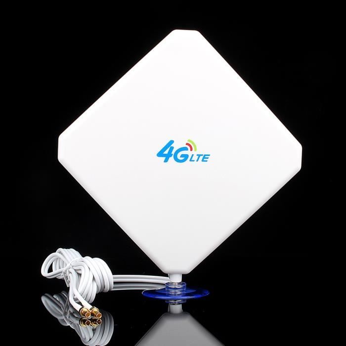 4g Lte Antenne Panneau De Gain Eleve Prise Ts9 Achat Amplificateur De Signal Pas Cher Avis Et Meilleur Prix Cdiscount
