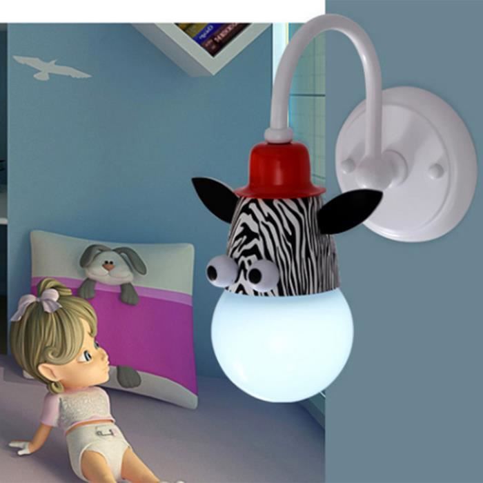 Applique Lampe Murale D Enfant Chambre Bebe Avec Animal De Cartoon
