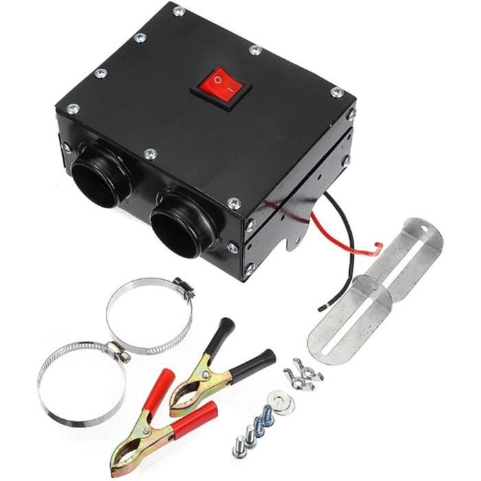 Chauffage Portable Voiture 12V 120W - Dégivreur Désembueur Avec Rotation 360°
