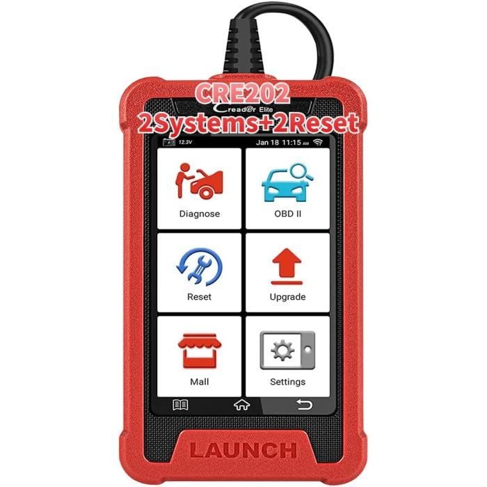 CRE202 Val Diagnostic Auto,Lecteur de Code Lecteur de Code d'erreur ABS