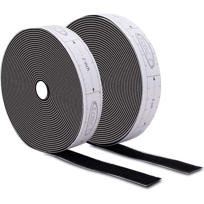 24 Pièces Crochets Et Boucles Adhésifs Ronds En Boîte En Papier, Petits