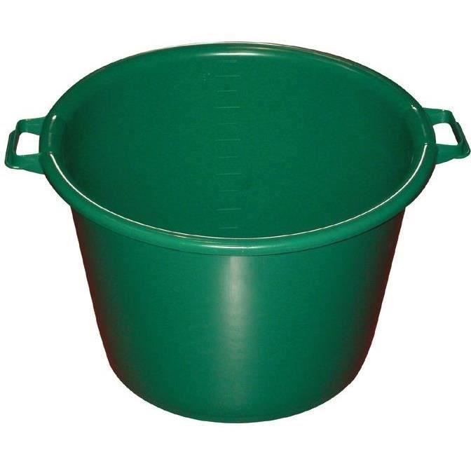 Baquet rond 55 L - D: 55 cm - H 36 cm - vert