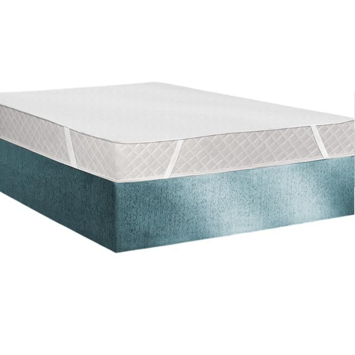 ALPES BLANC - Protège Matelas Imperméable Molleton Coton 200g/m² 160x200 cm Plateau ALPES BLANC - Protège Matelas Imperméable Molleton Coton 200g/m² 160x200 cm Plateau