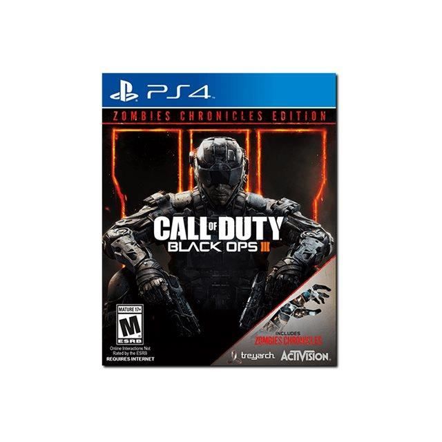 Call of Duty Ops III Zombies Chronicles Edition PlayStation 4