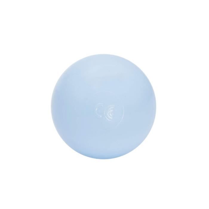 MISIOO 200x Balle pour Piscine à Balle - Coloré Billes Enfant - Jouet Bebe - Balle Ø 6 cm - Bleu Clair