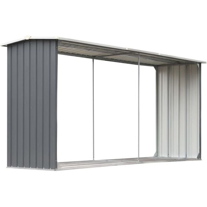 vidaXL Abri de stockage de bois - vue 4