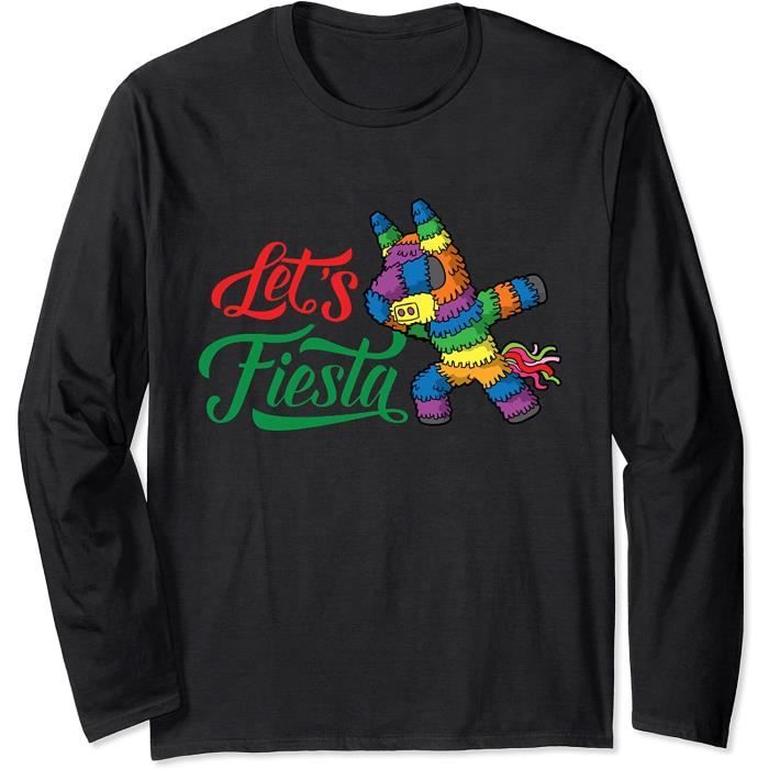 Cinco de Mayo Let's Fiesta Dabbing Pinata Manche Longue 562 - Cdiscount ...