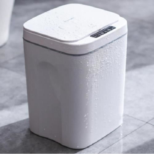 Poubelle intelligente 15 L avec capteur d'ouverture et absorption d'air Poubelle intelligente 15 L avec capteur d'ouverture et absorption d'air