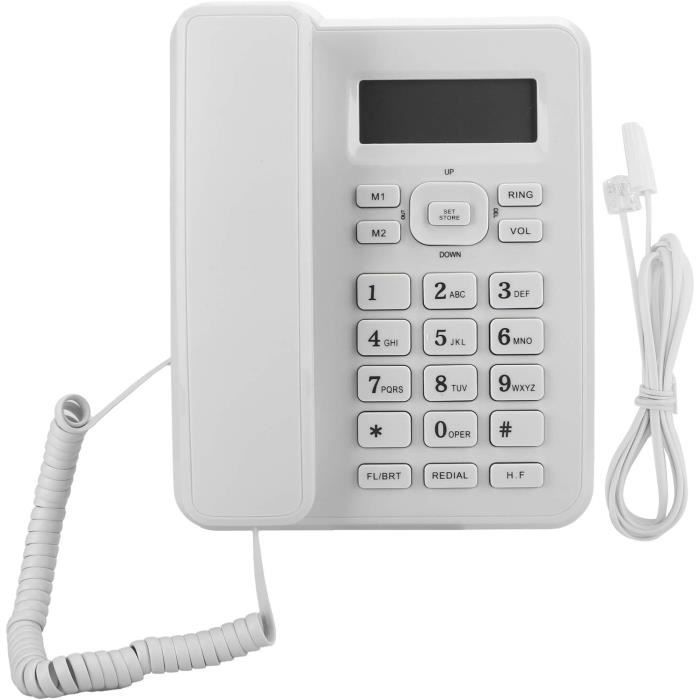 GROTHE MIRO HT 1150/351 - Téléphone Filaire Domestique Robuste Et Durable - Fabrication Allemande