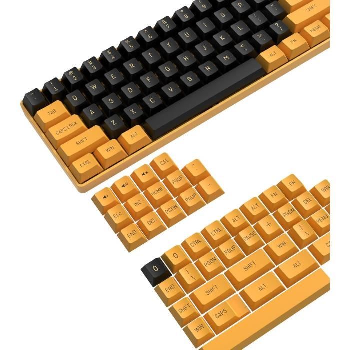 Zwart en Oranje Keycaps Set Doubleshot MSA Profiel 150 Toetsen Custom Keycaps voor Cherry MX 61/64/68/84/87/96/104/108 Mechanische Toetsenbord Zwart en Oranje Keycaps Set Doubleshot MSA Profiel 150 Toetsen Custom Keycaps voor Cherry MX 61/64/68/84/87/96/104/108 Mechanische Toetsenbord