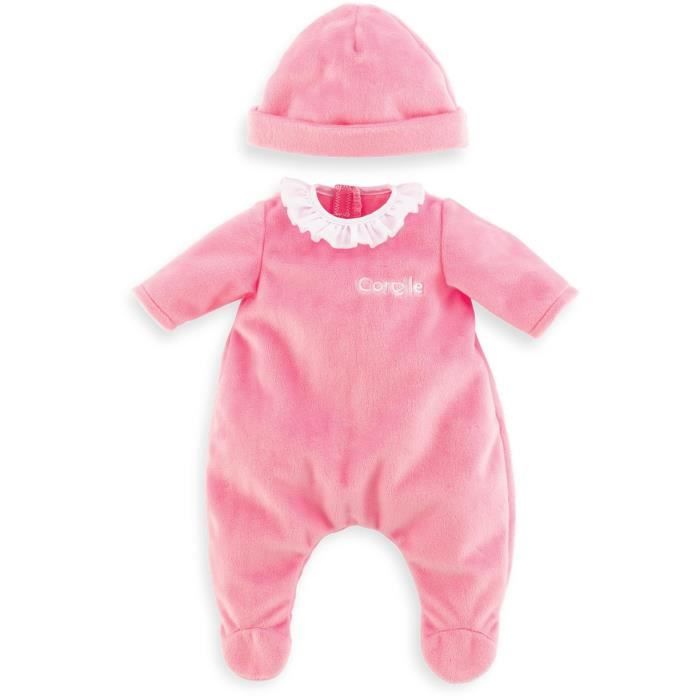 Vêtements pour grands poupons 36 cm Mon classique Corolle : Pyjama et Bonnet Corolle - vue 5