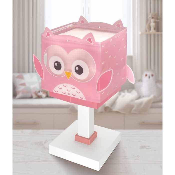 Dalber Lampe De Chevet Sweet Dreams Pink Cœurs Rose – Veilleuse Enfant Fille Chambre