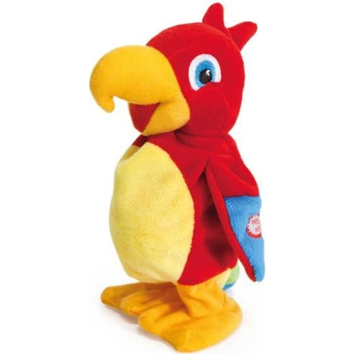 Peluche perroquet qui parle - Jouet pour enfant