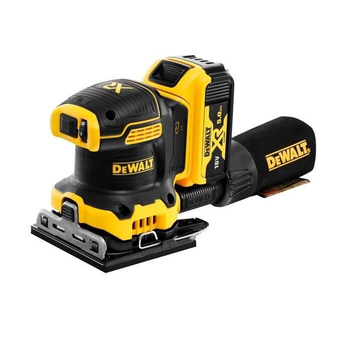 Ponceuse 14 de feuille XR 18V Brushless 2 x 5Ah Li ion DCW200P2 DeWalt