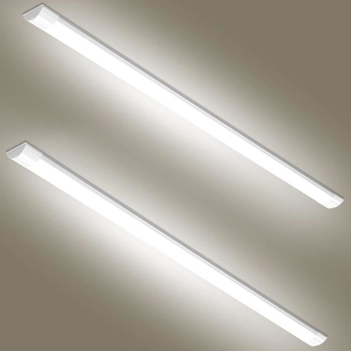 Lustre en tuyau lumineux néon, long. 41 cm