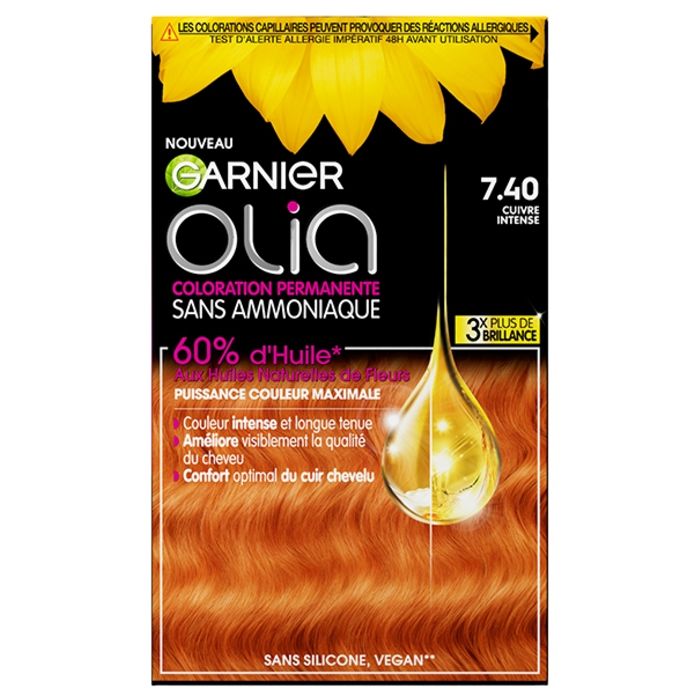 Garnier Olia Coloration N 7 40 Cuivre Nb Achat Vente