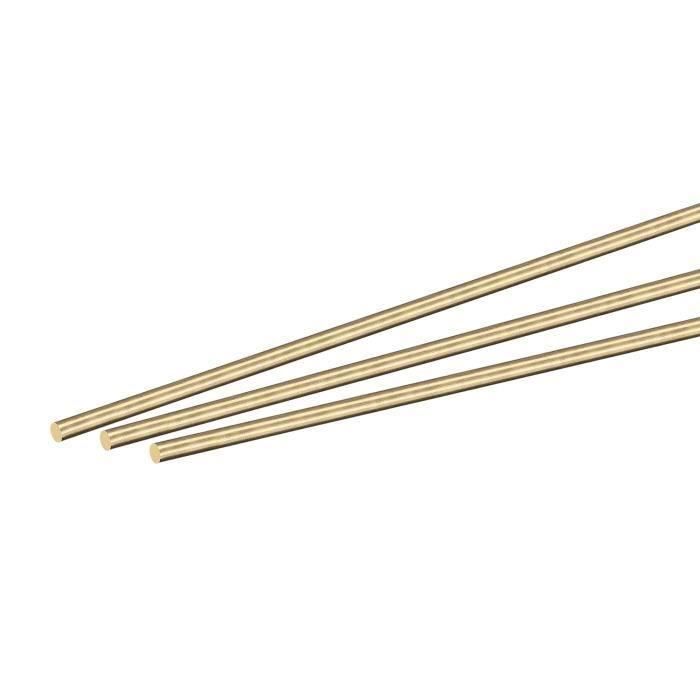 2 Pièces - Diamètre : 2 Mm - Longueur : 500 Mm - Barre Ronde En