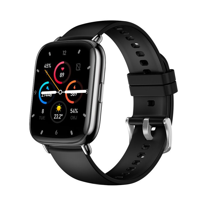 INF Montre intelligente pour surveiller fréquence cardiaque tension artérielle Le noir