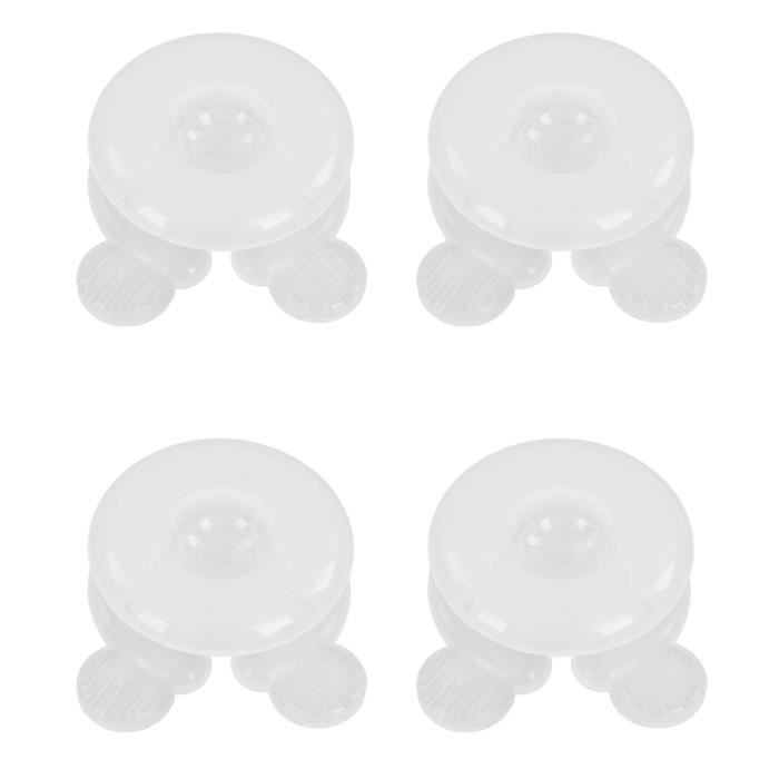 66 Clips De Fixation Universels Pour Voiture - Blanc, En Plastique Nylon Avec Rembourrage Mousse, Pour Pare-chocs Et Carrosserie