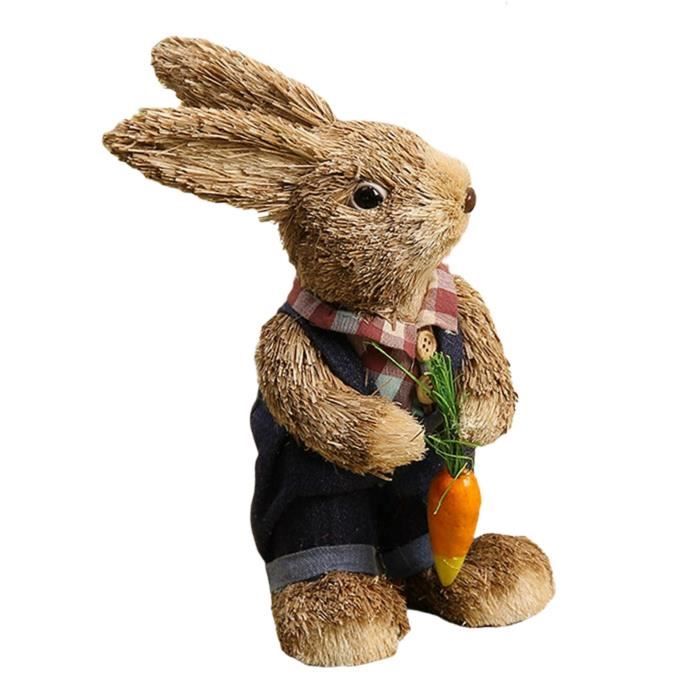 Figurine Goebel Lapin Musicien - Faïence Multicolore 8cm - Pâques