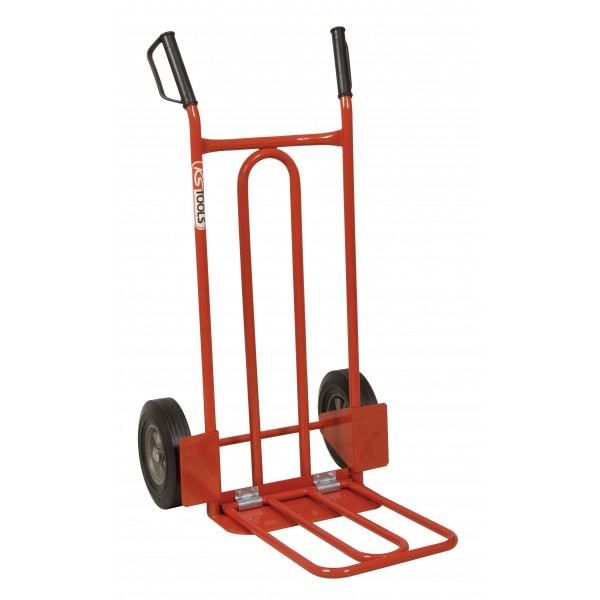 KS Tools 160.0229 - Diable avec bavette roues pleines - 250 kg