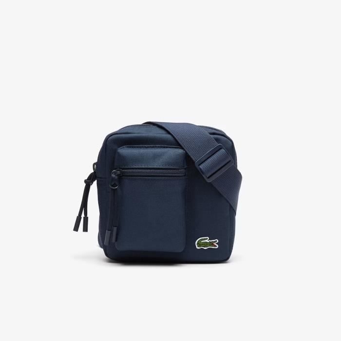 Sacoche Lacoste Sacoche zippee Neocroc Lacoste NH4101NE couleur Noir 991 Cdiscount Bagagerie Maroquinerie