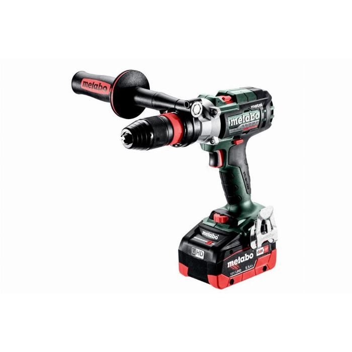 Perceuse à percussion METABO SB 18 LTX 3 BL Q I METAL 2 batteries 5.5 Ah + chargeur 603182660