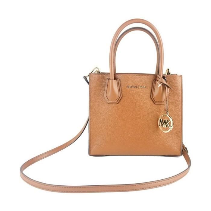 Sac a main Femme Michael Kors 35S1GM9M2L LUGGAGE Marron 22 x 20 x 10 cm Cdiscount Bagagerie Maroquinerie